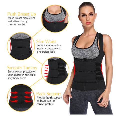 SAUNA EFFECT - Fitness Corset Sports Waist And Abdomen Underwear