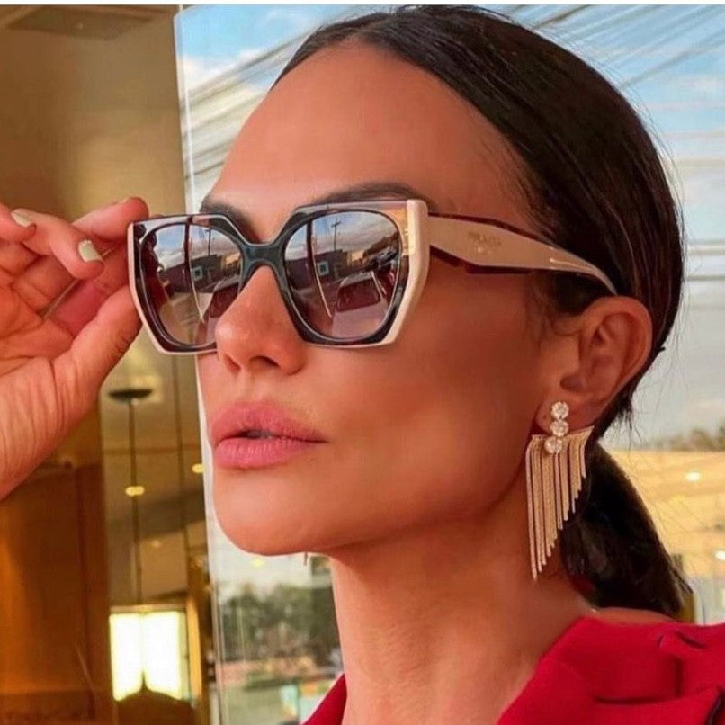 Fashion Plastic Eyewear Style Polygon uv 400