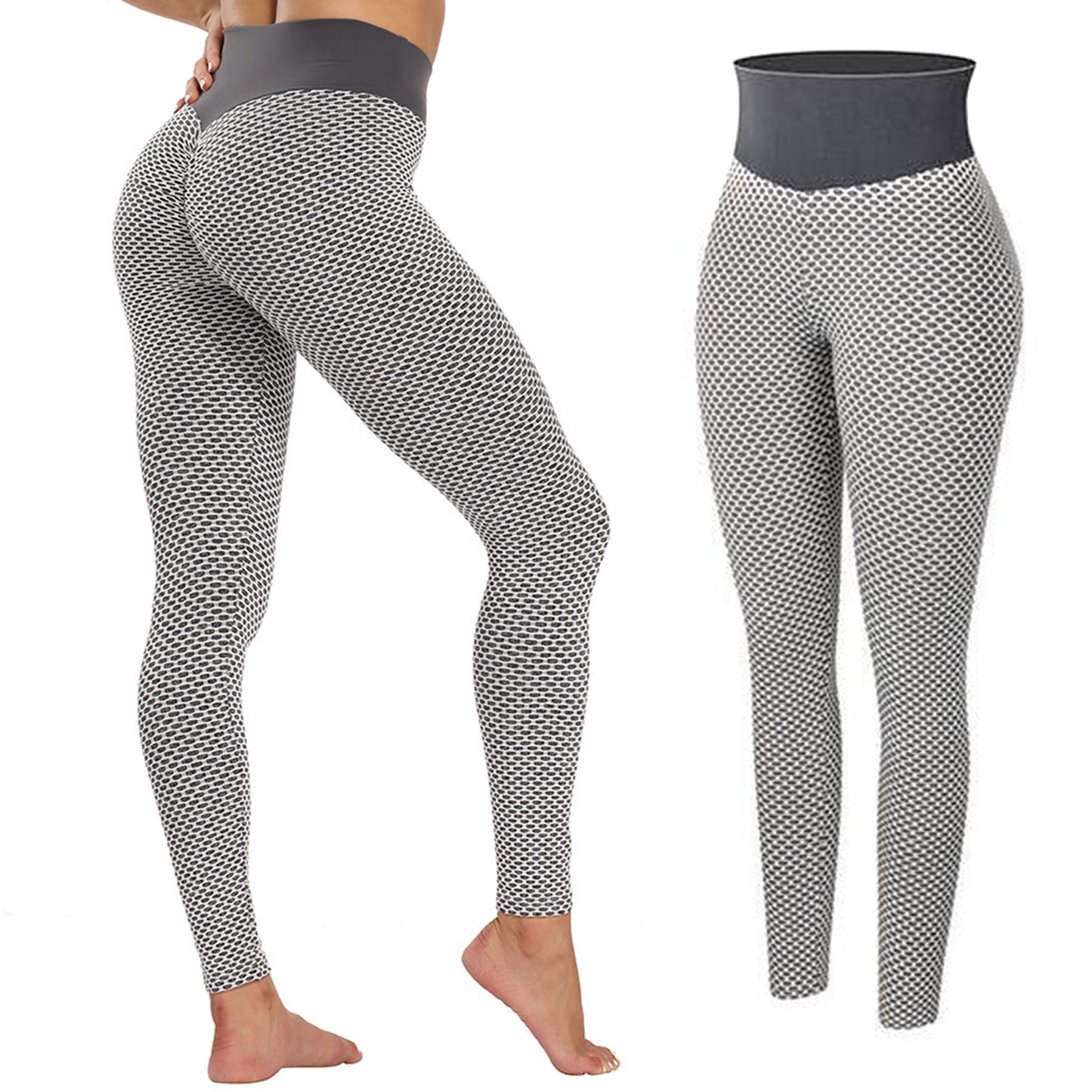 PLUS SIZE HIGH WAIST BUTT LIFTING LEGGINGS