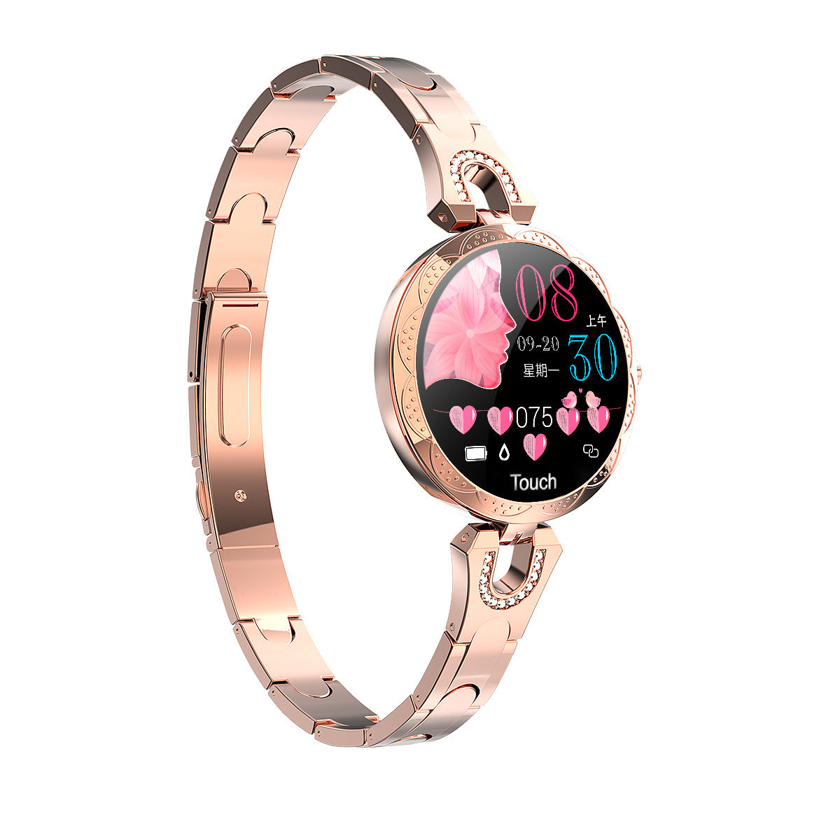 Smart Watch Waterproof Wearable Device Heart Rate Monitor Sports