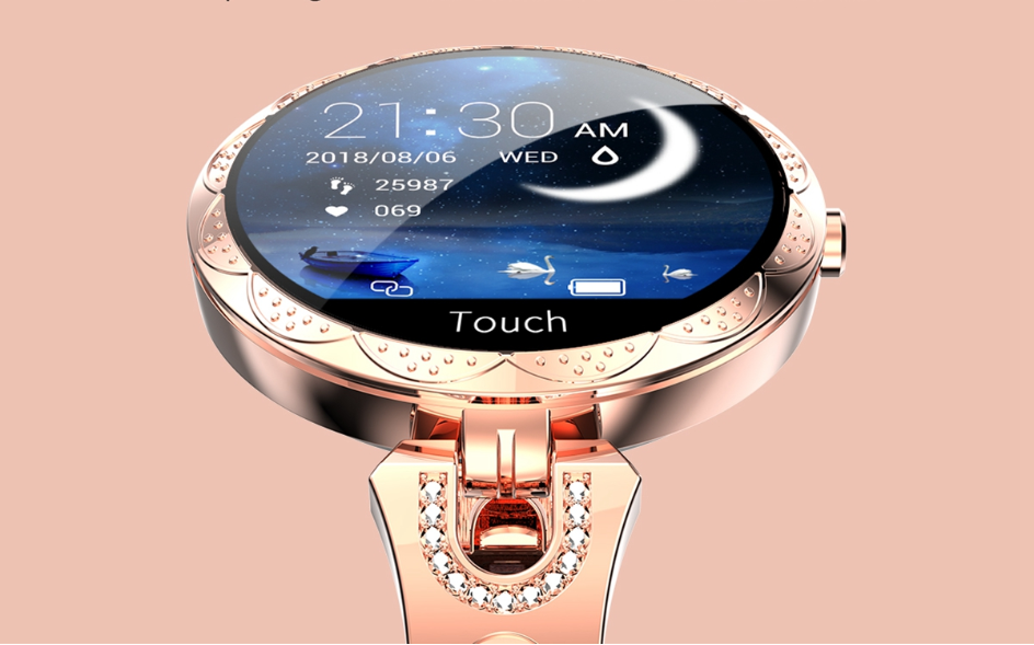 Smart Watch Waterproof Wearable Device Heart Rate Monitor Sports