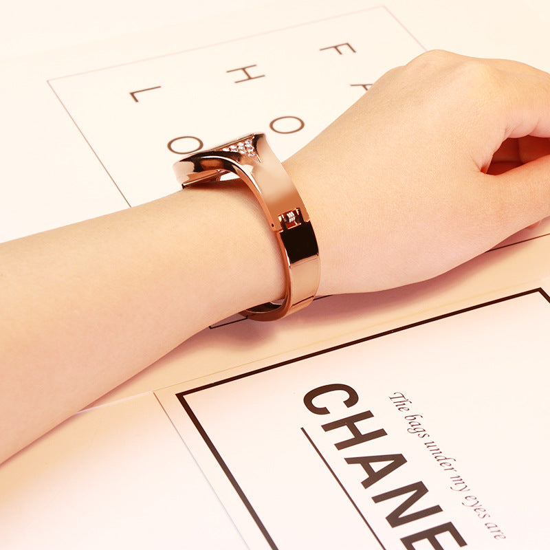 Watch rose gold ladies bracelet watch - About Wish