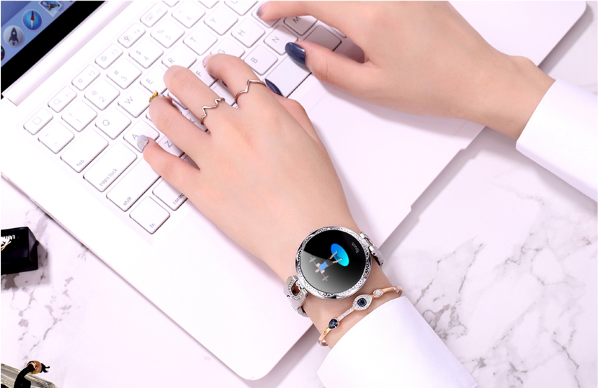Smart Watch Waterproof Wearable Device Heart Rate Monitor Sports