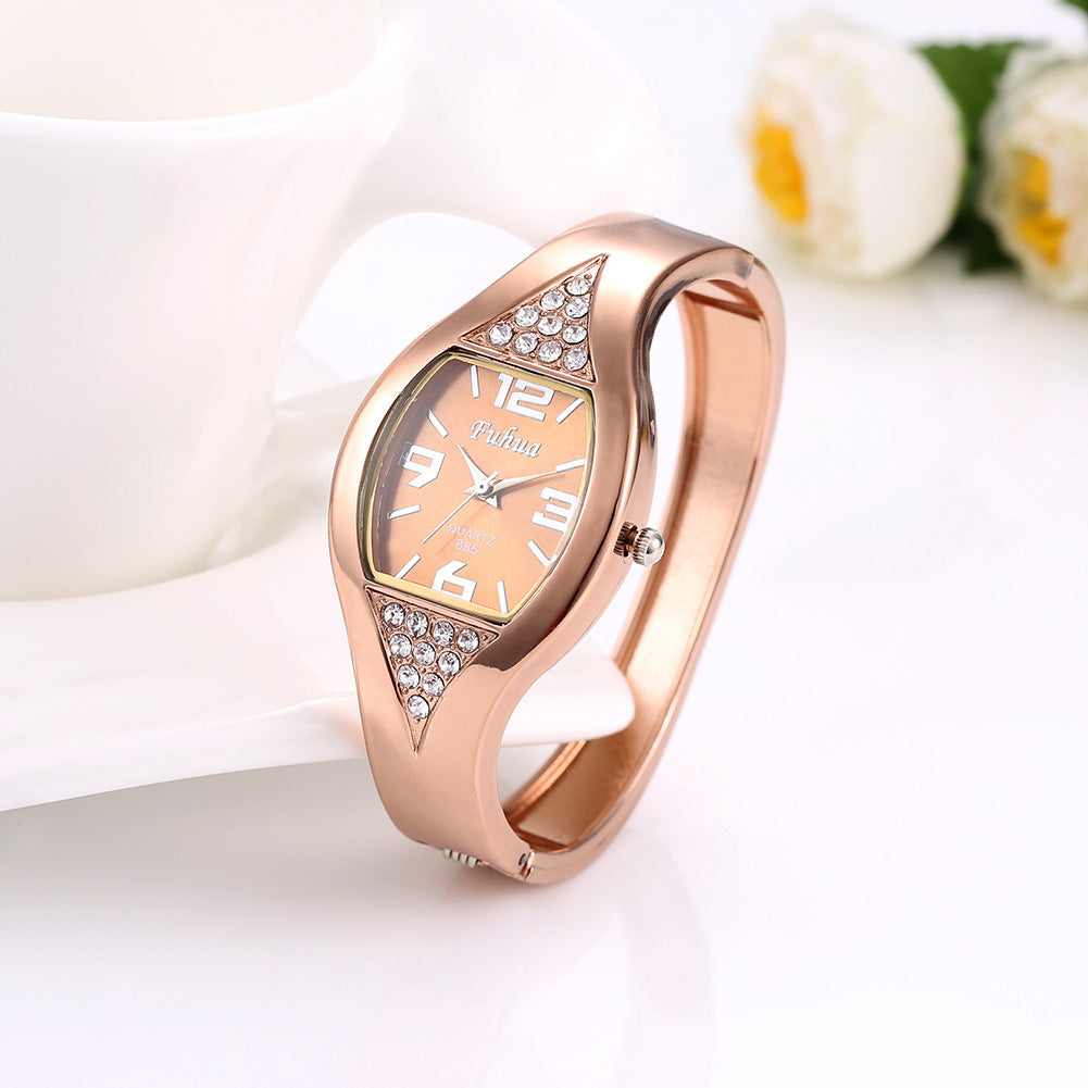 Watch rose gold ladies bracelet watch - About Wish