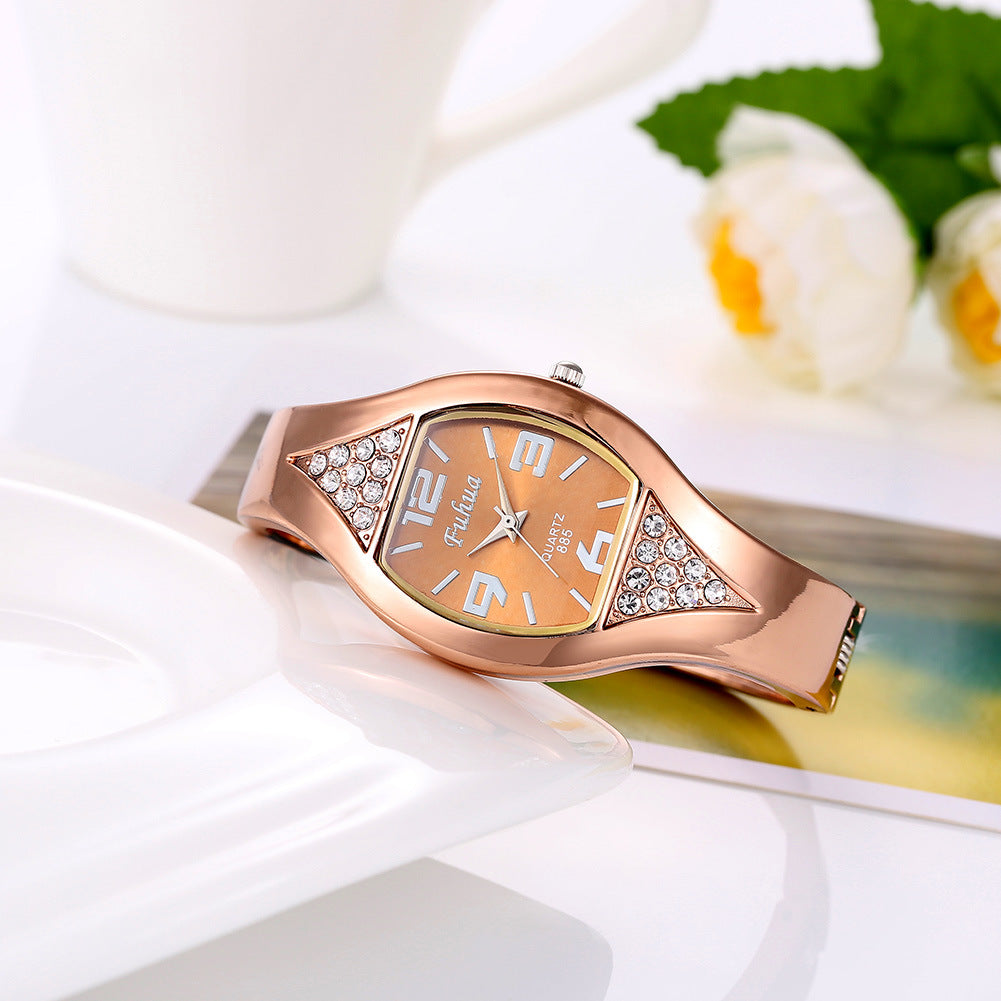Watch rose gold ladies bracelet watch - About Wish