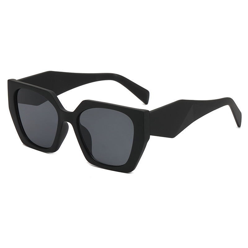 Polygonal Color Matching Sunglasses Uv400