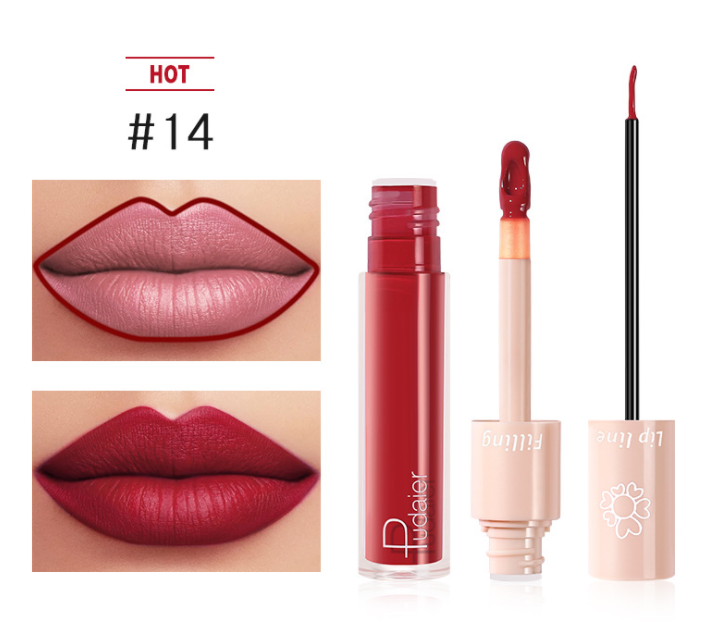 Dual Lipstick Lip Gloss Liquid Lipstick