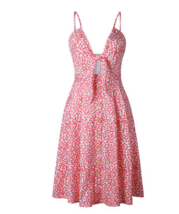 Sleeveless summer dress