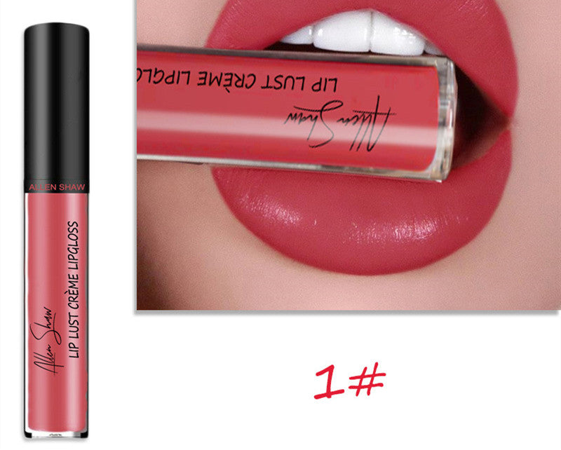 Silky creamy texture lip gloss