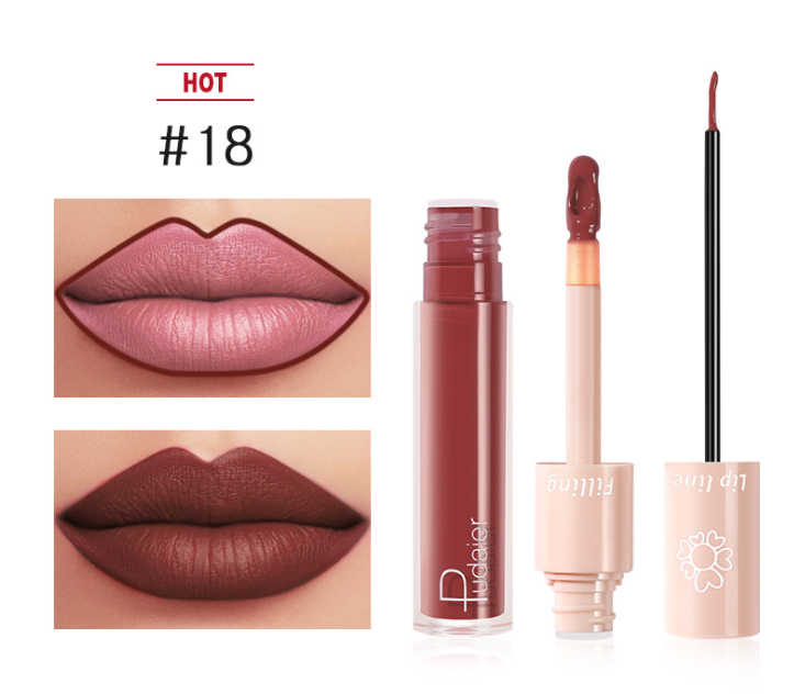 Dual Lipstick Lip Gloss Liquid Lipstick