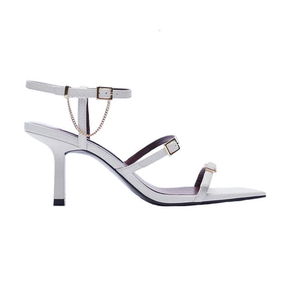 Square Head Heel Sandal Spain