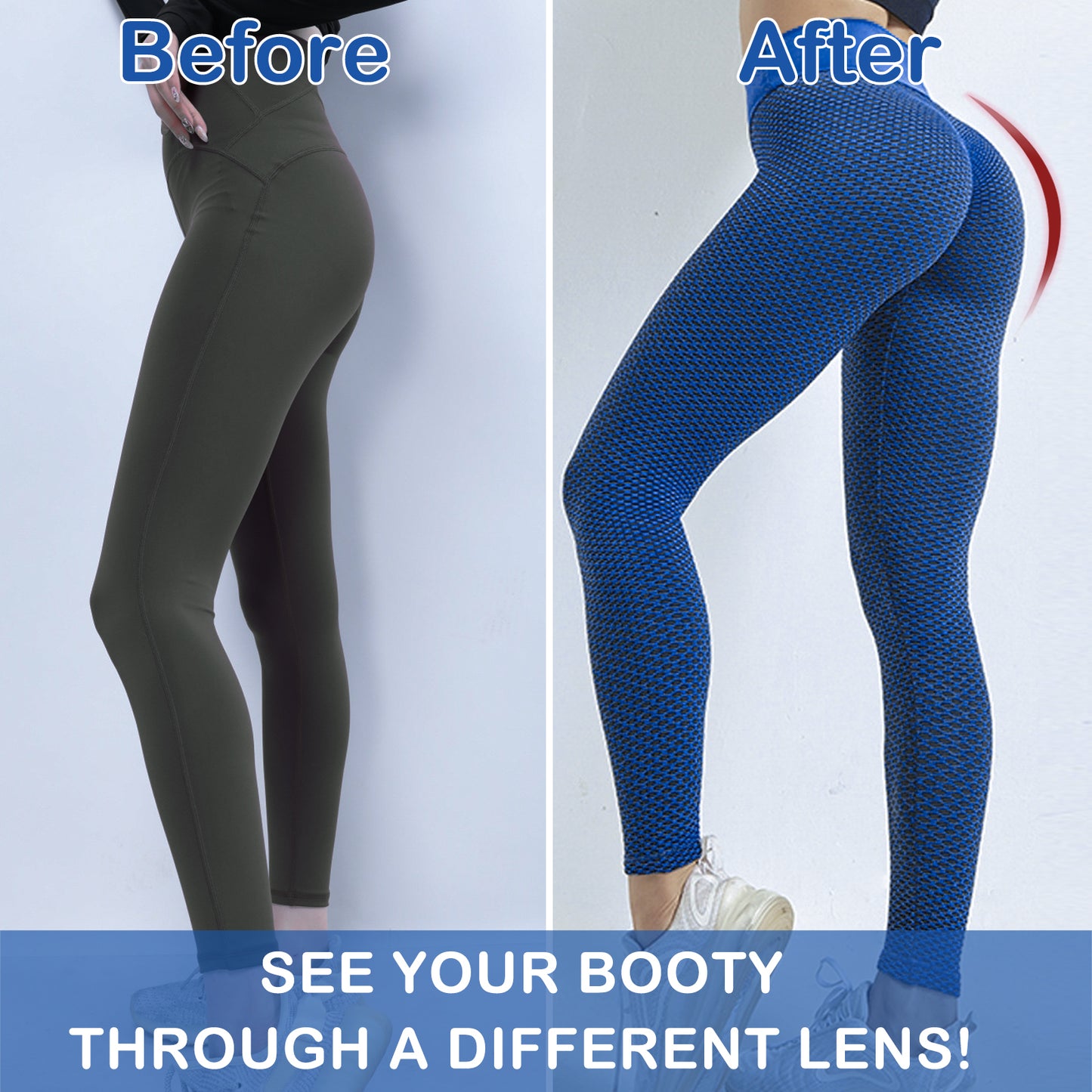 Plus Size High Waist Butt Lifting Leggings