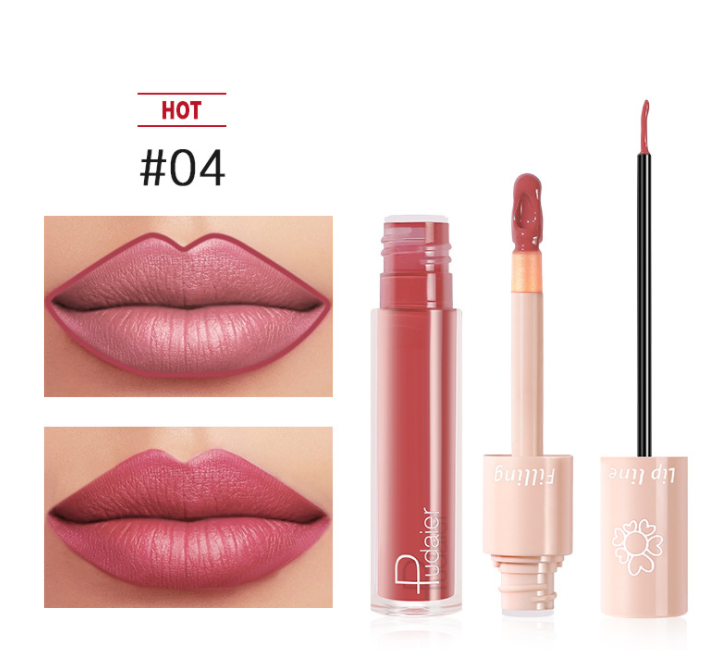 Dual Lipstick Lip Gloss Liquid Lipstick