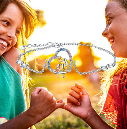 Sisters Bracelet Gift - Jewelry with Crystal