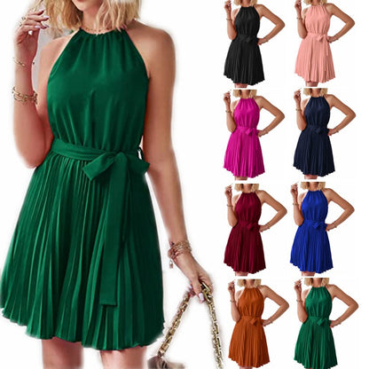 Strapless halter dresses