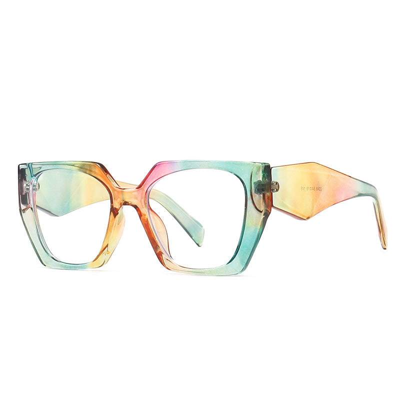 Fashion Plastic Eyewear Style Polygon uv 400