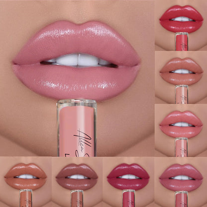 Silky creamy texture lip gloss