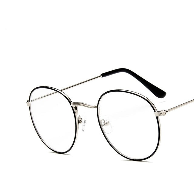 Woman Retro Round Glasses - About Wish