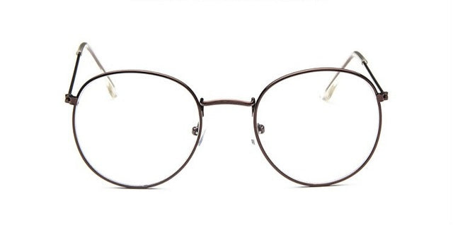 Woman Retro Round Glasses - About Wish