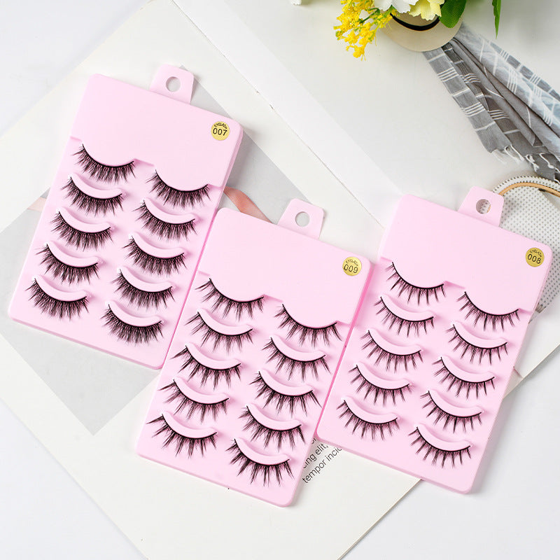 5 Pairs Manga Lashes barbie beauty