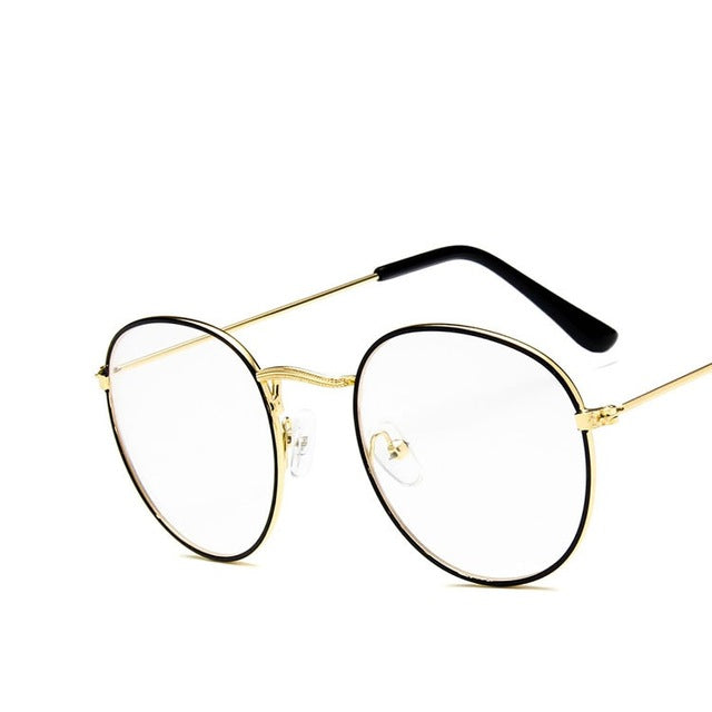 Woman Retro Round Glasses - About Wish