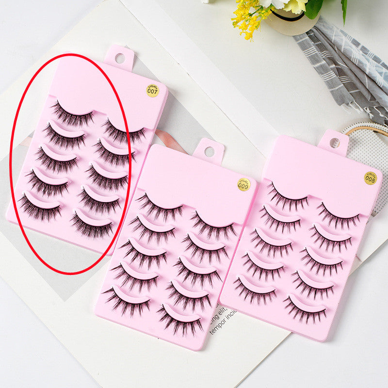 5 Pairs Manga Lashes barbie beauty