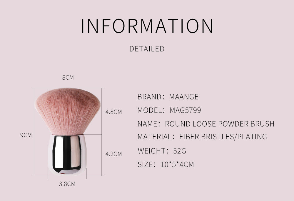 Maange single powder makeup brush - About Wish