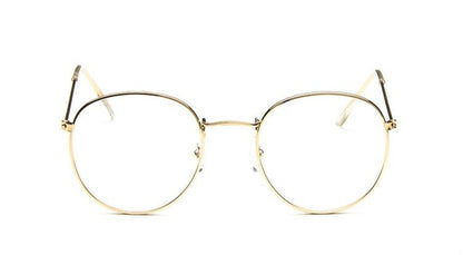 Woman Retro Round Glasses - About Wish