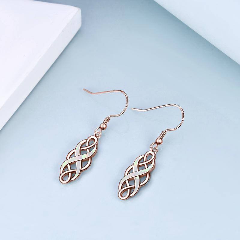 Celtic Earrings Sterling Silver