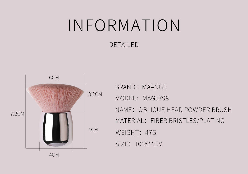 Maange single powder makeup brush - About Wish