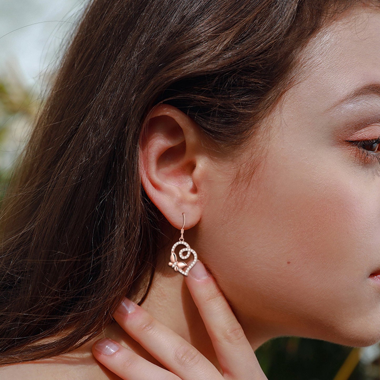 Butterfly Earrings Sterling Silver