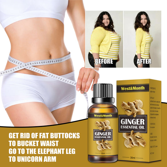 Ginger body sculpting essential oil