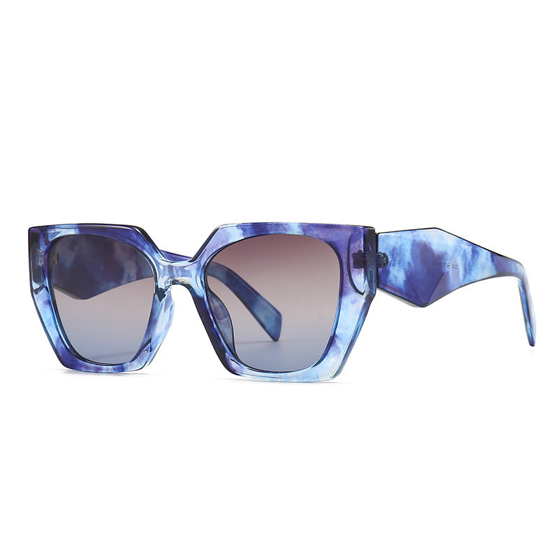 Polygonal Color Matching  Sunglasses Uv400